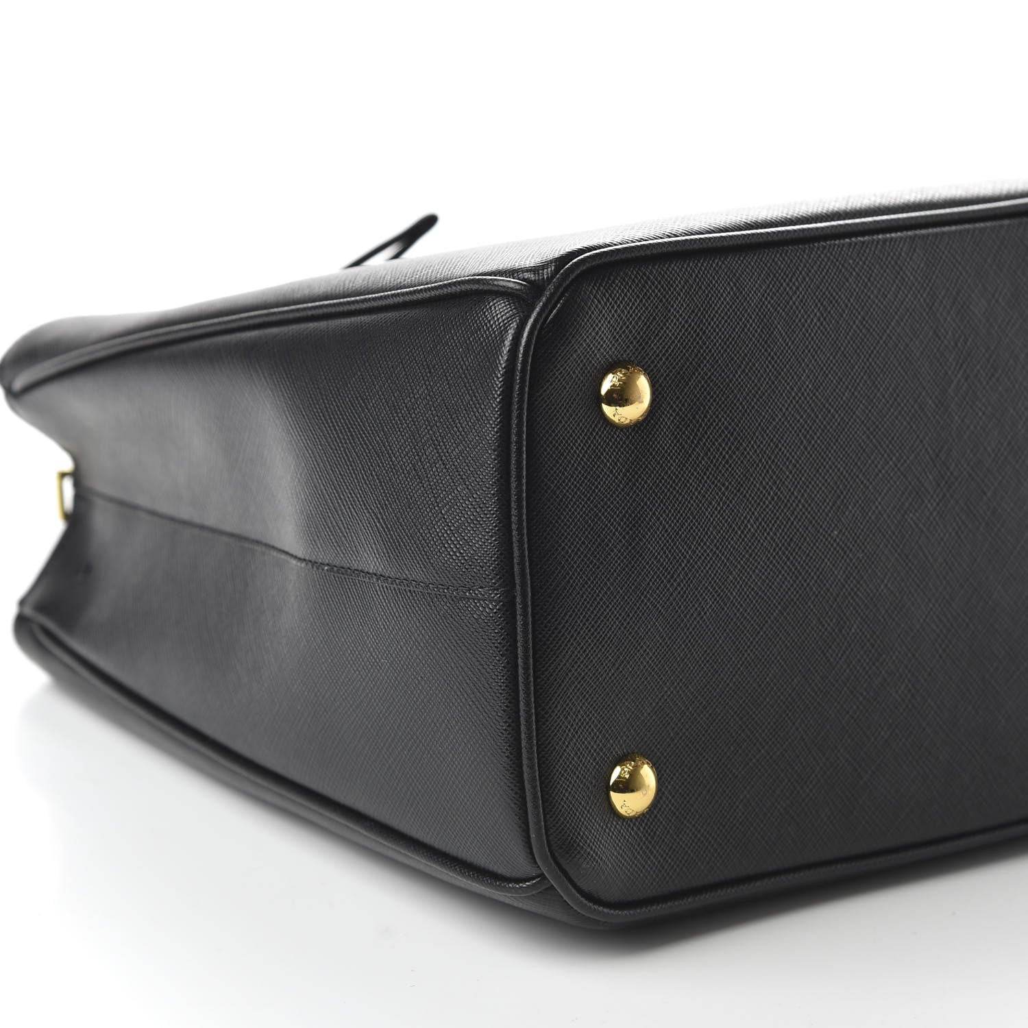 Prada Saffiano Lux Medium Tote Black 7 of 10