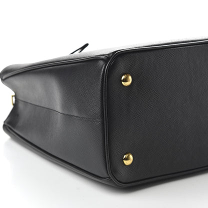 Prada Saffiano Lux Medium Tote Black 7 of 10
