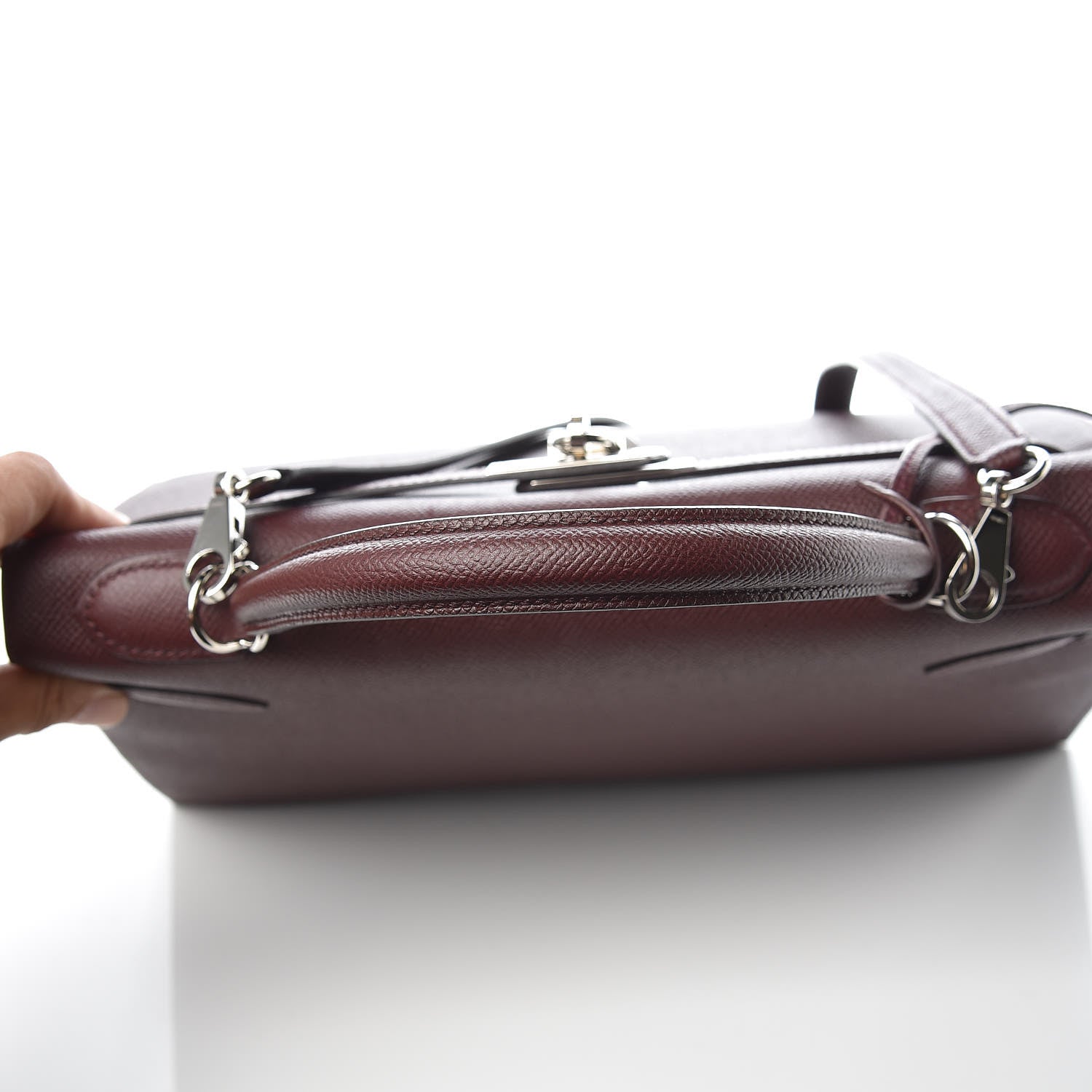 Hermes Epsom Kelly Sellier 32 Bordeaux 36 of 37