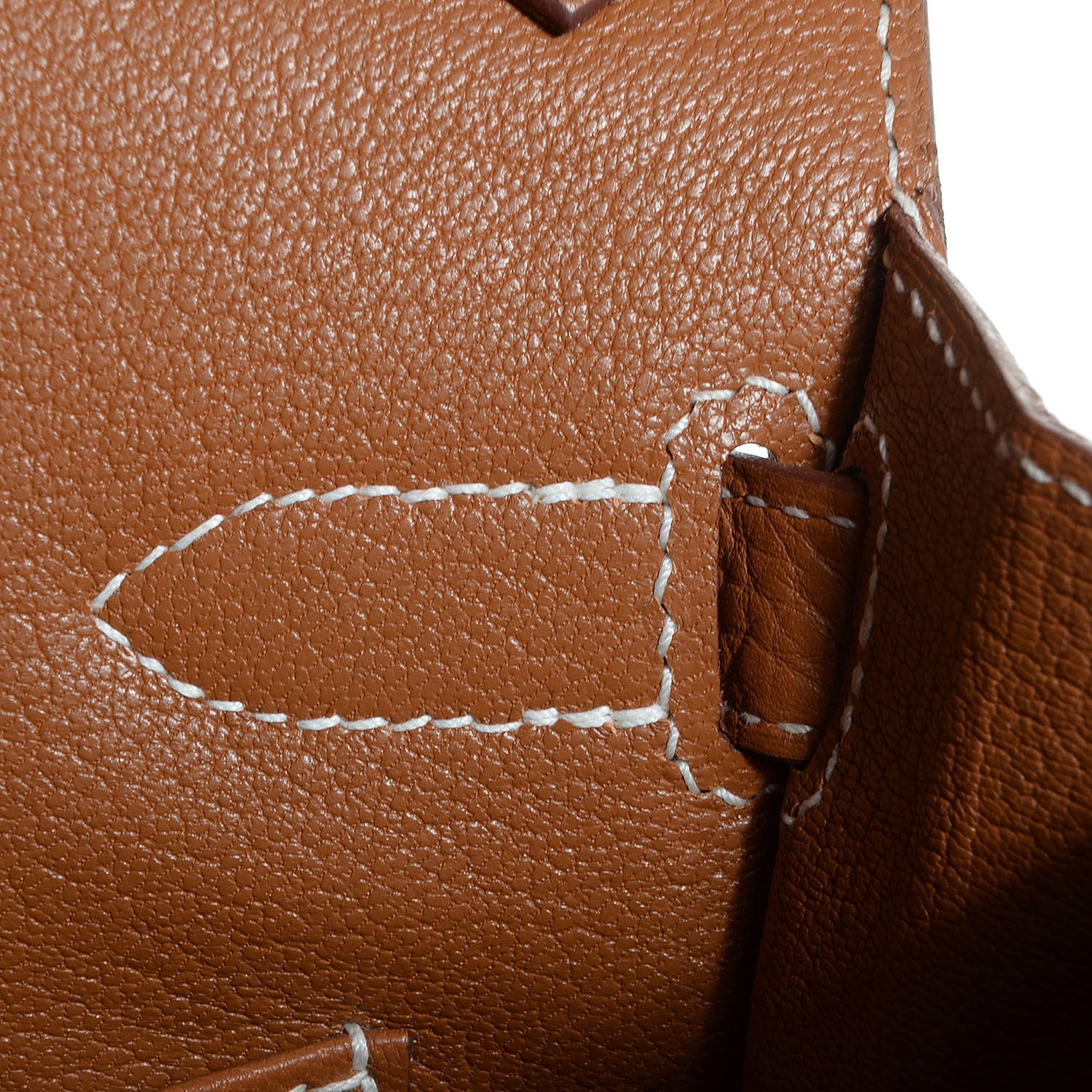 Hermes Taurillon Clemence Jypsiere 28 Gold 11 of 22