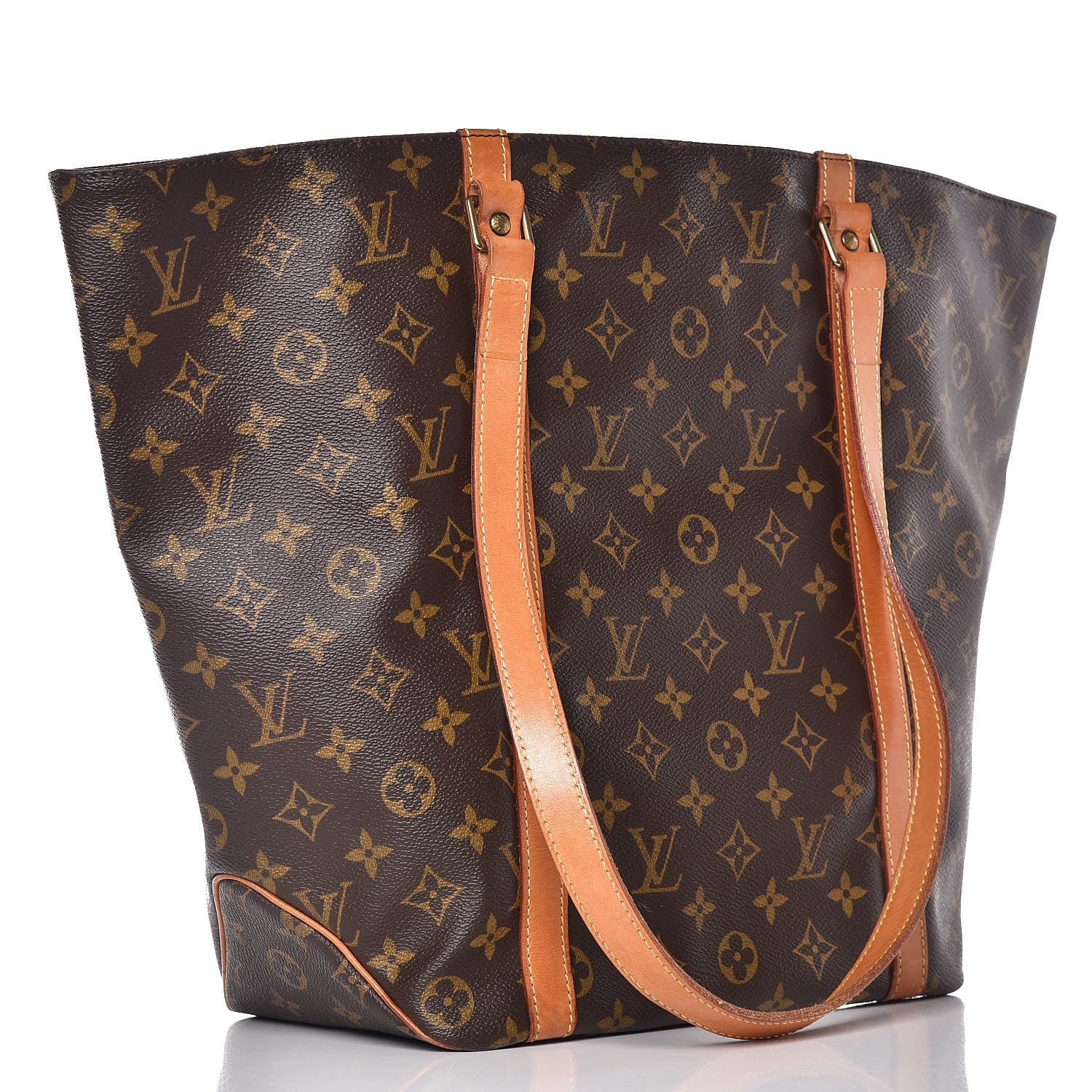 Louis Vuitton Monogram Sac Shopping Tote 3 of 13