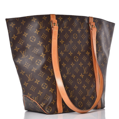 Louis Vuitton Monogram Sac Shopping Tote 3 of 13