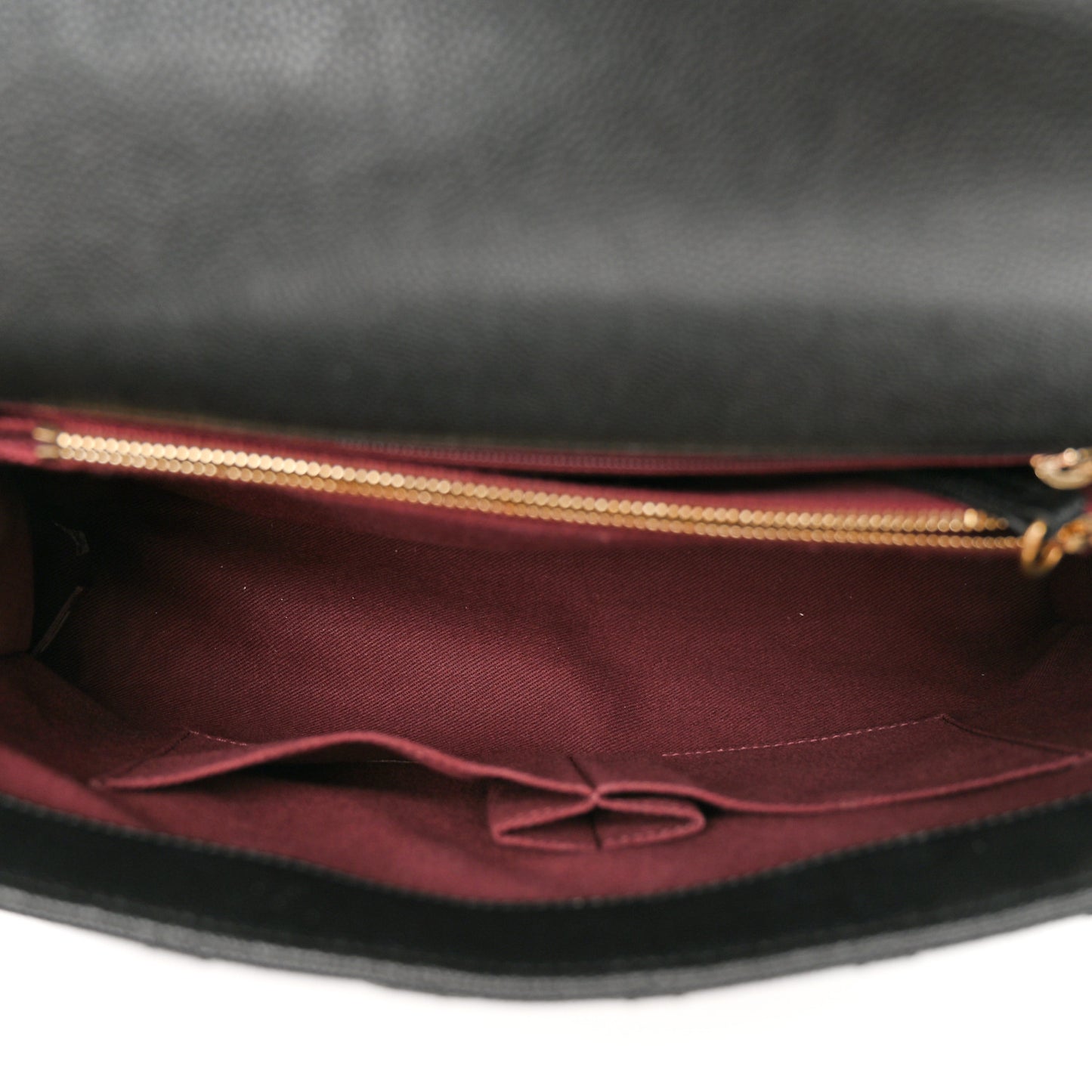 Caviar Quilted Medium Coco Handle Flap Black