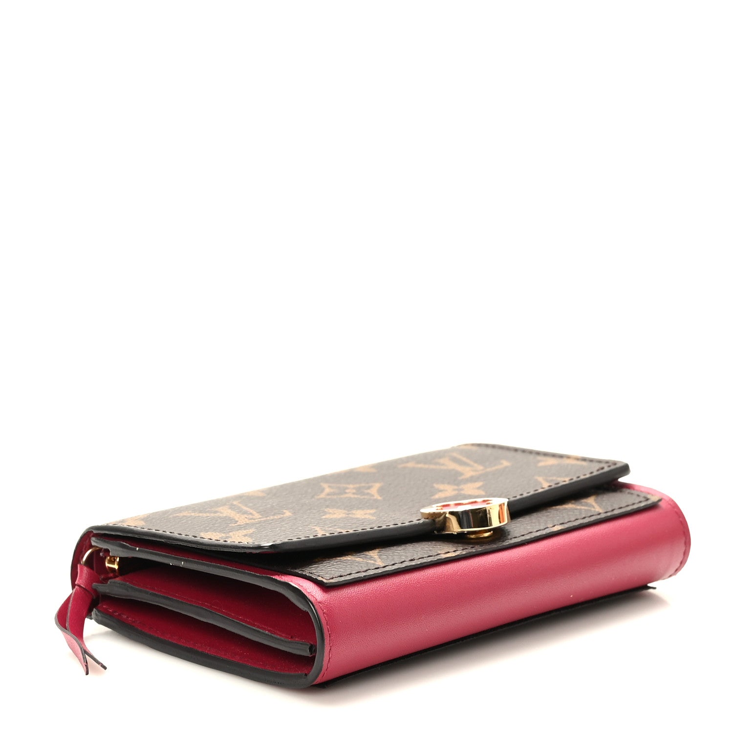 Louis Vuitton Monogram Flore Compact Wallet Fuchsia 4 of 8