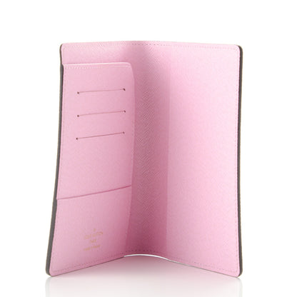 Louis Vuitton Monogram 2016 Christmas Animation Passport Cover Rose Ballerine 5 of 7