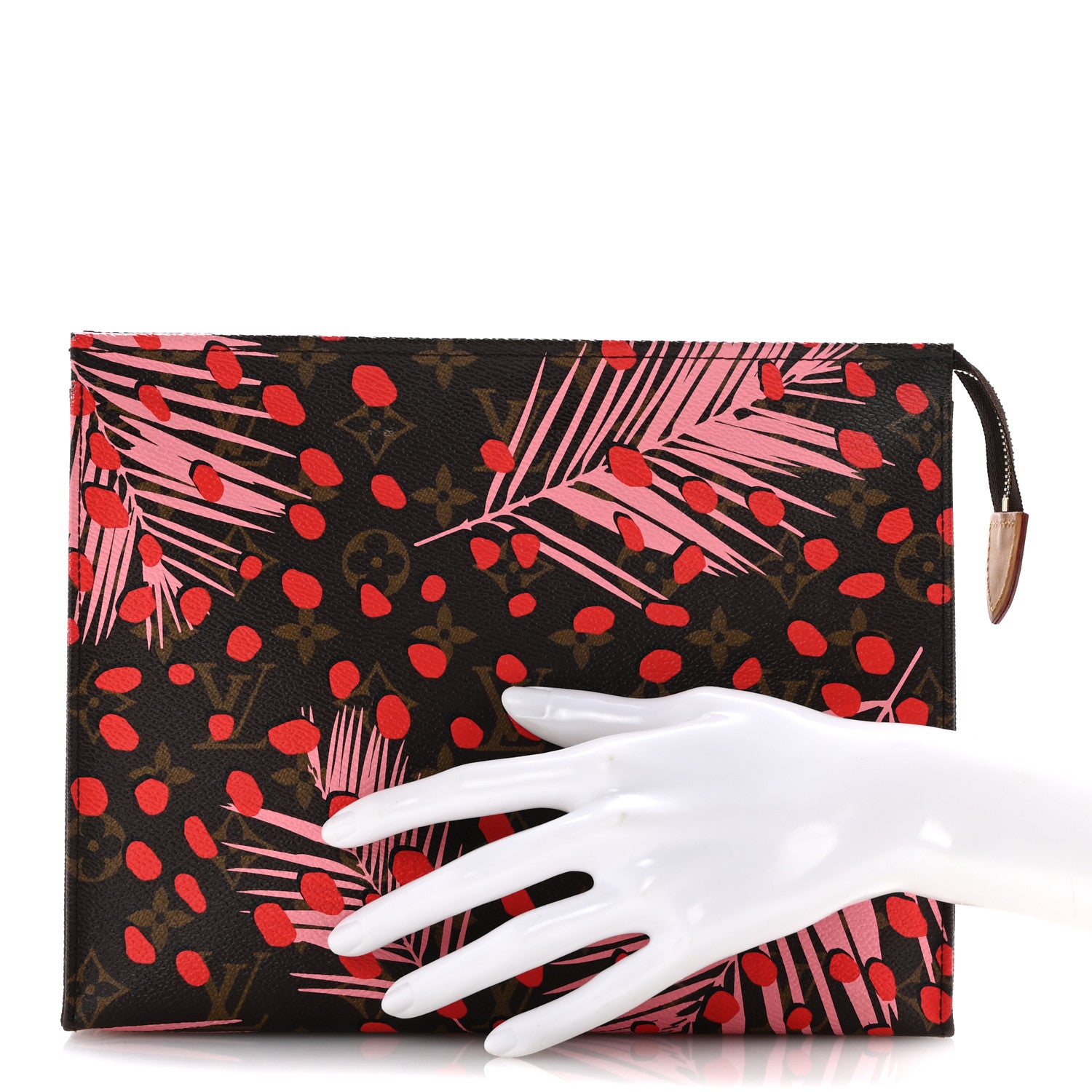 Louis Vuitton Monogram Jungle Dots Toiletry Pouch 26 Sugar Pink Poppy 2 of 11