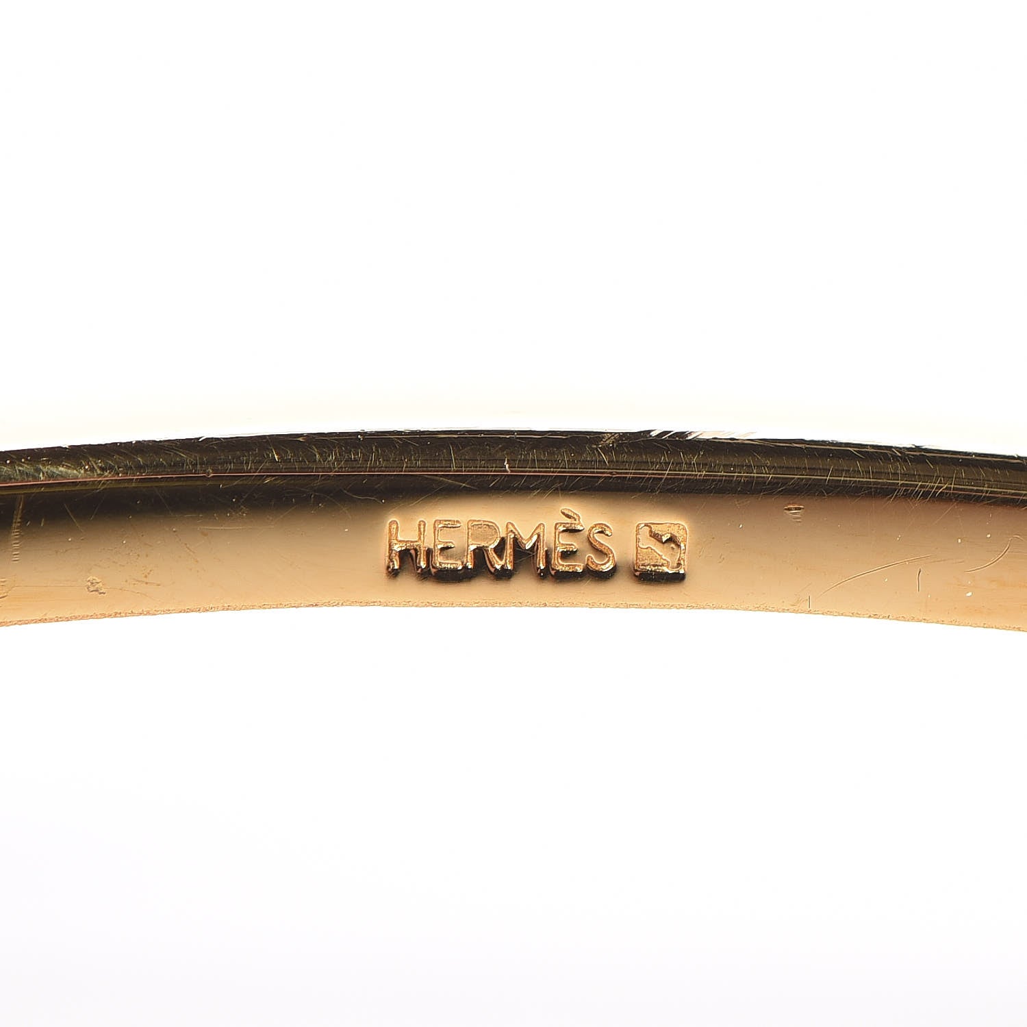 Hermes Polished 32mm H Belt Buckle Gold 4 of 4