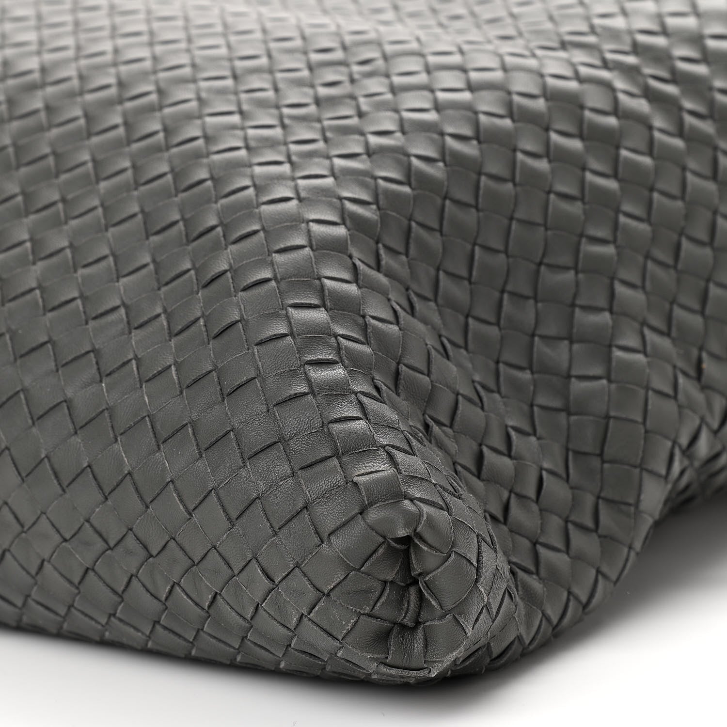 Bottega Veneta Nappa Intrecciato Maxi Convertible Tote Grey 8 of 11