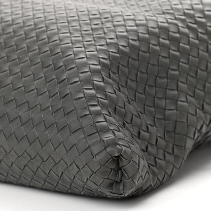 Bottega Veneta Nappa Intrecciato Maxi Convertible Tote Grey 8 of 11