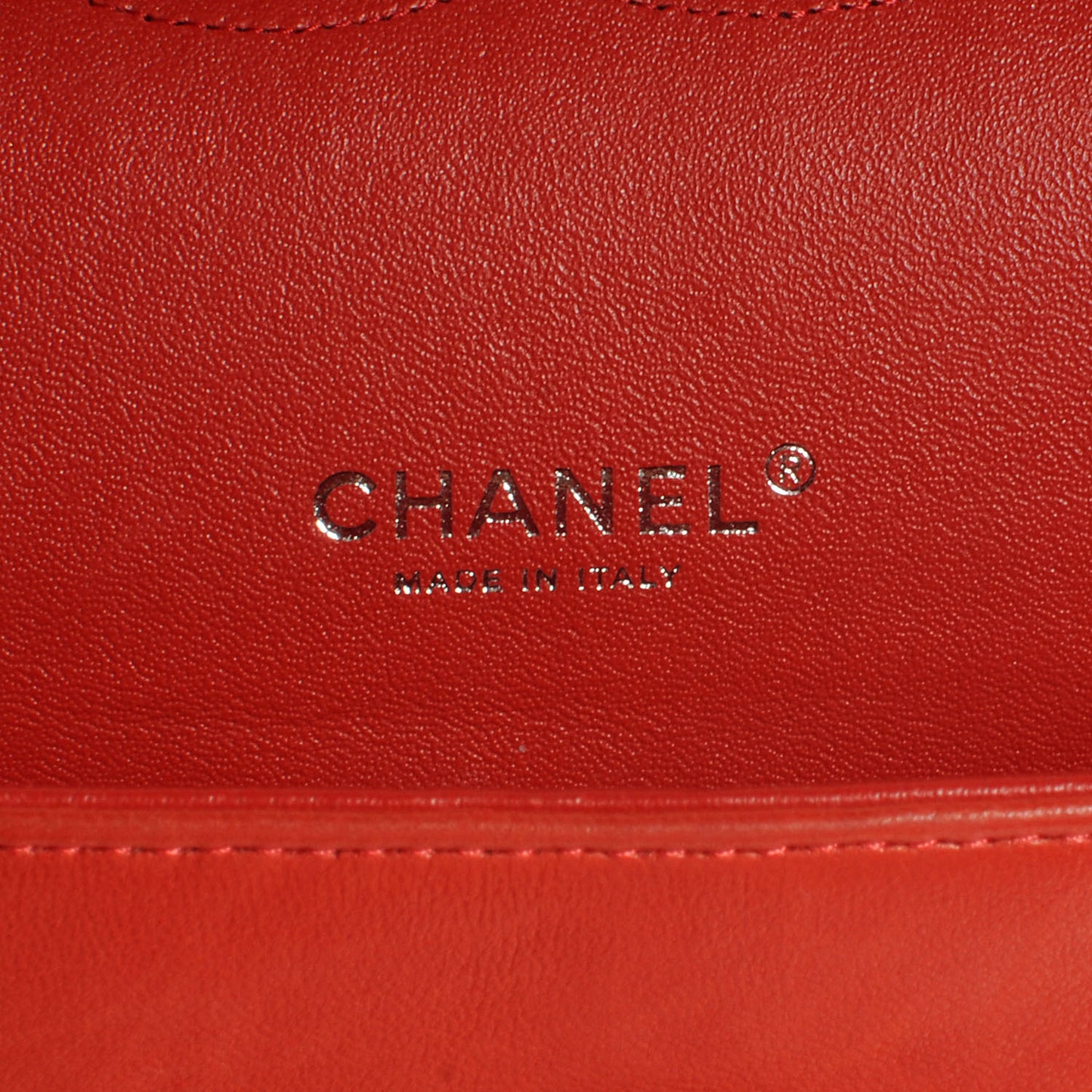 Lambskin Quilted Maxi Single Flap Red