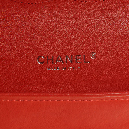 Chanel Lambskin Quilted Maxi Single Flap Red 6 of 7