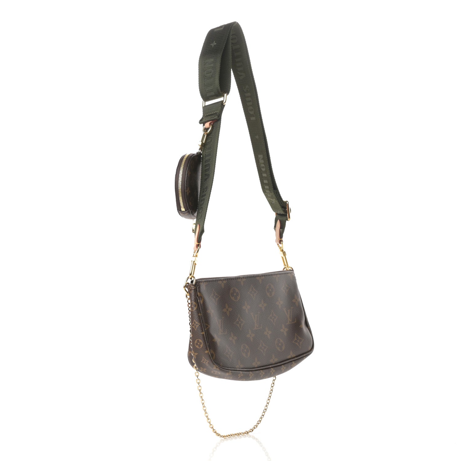 Louis Vuitton Monogram Multi Pochette Accessories Kaki 3 of 16