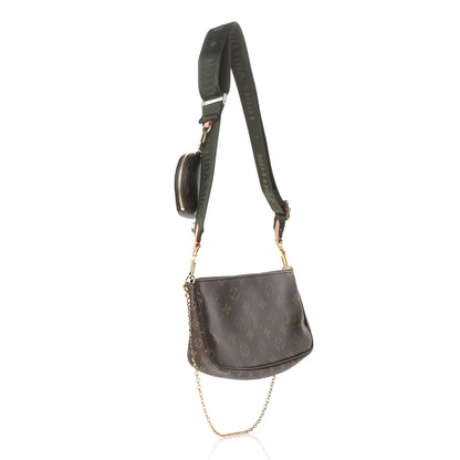 Louis Vuitton Monogram Multi Pochette Accessories Kaki 3 of 16