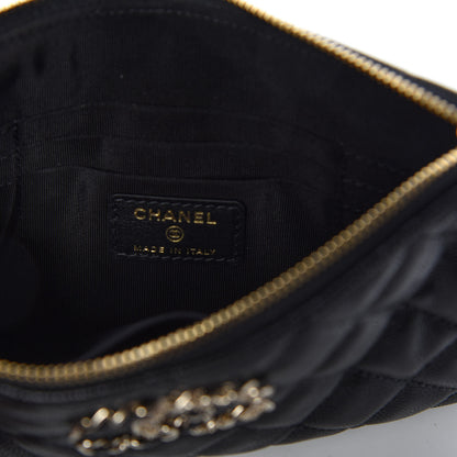 Chanel Caviar Quilted Small French New Wave CC Pouch Black 7 of 11