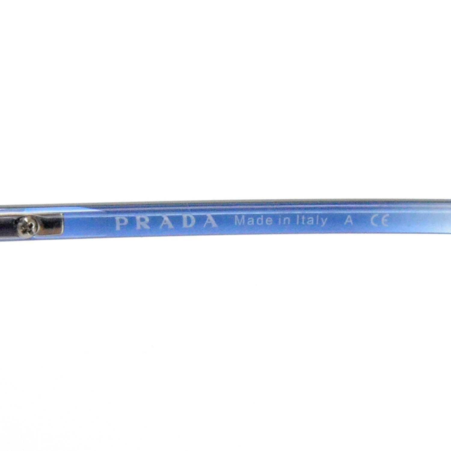 Prada Aviator Sunglasses SPR 53O Blue 4 of 7