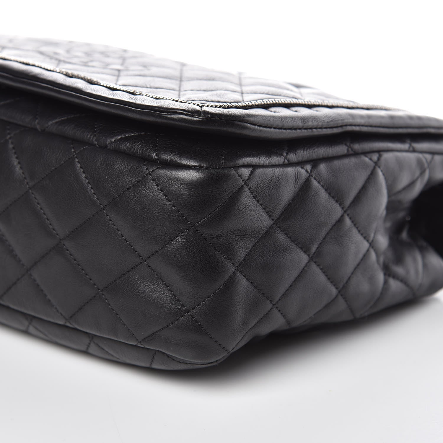 Chanel Calfskin Quilted Large Istanbul Flap Black 11 of 11