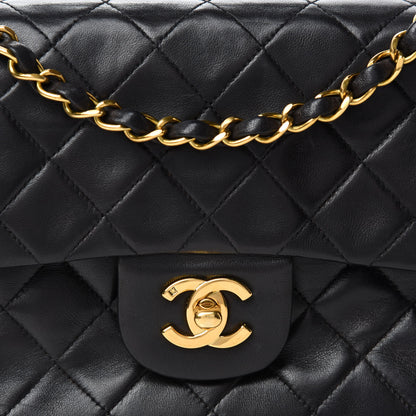 Chanel Lambskin Quilted Small Double Flap Black 13 of 13