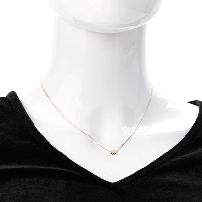Cartier 18K Pink Gold Diamond .33ct C De Cartier Pendant Necklace 2 of 6