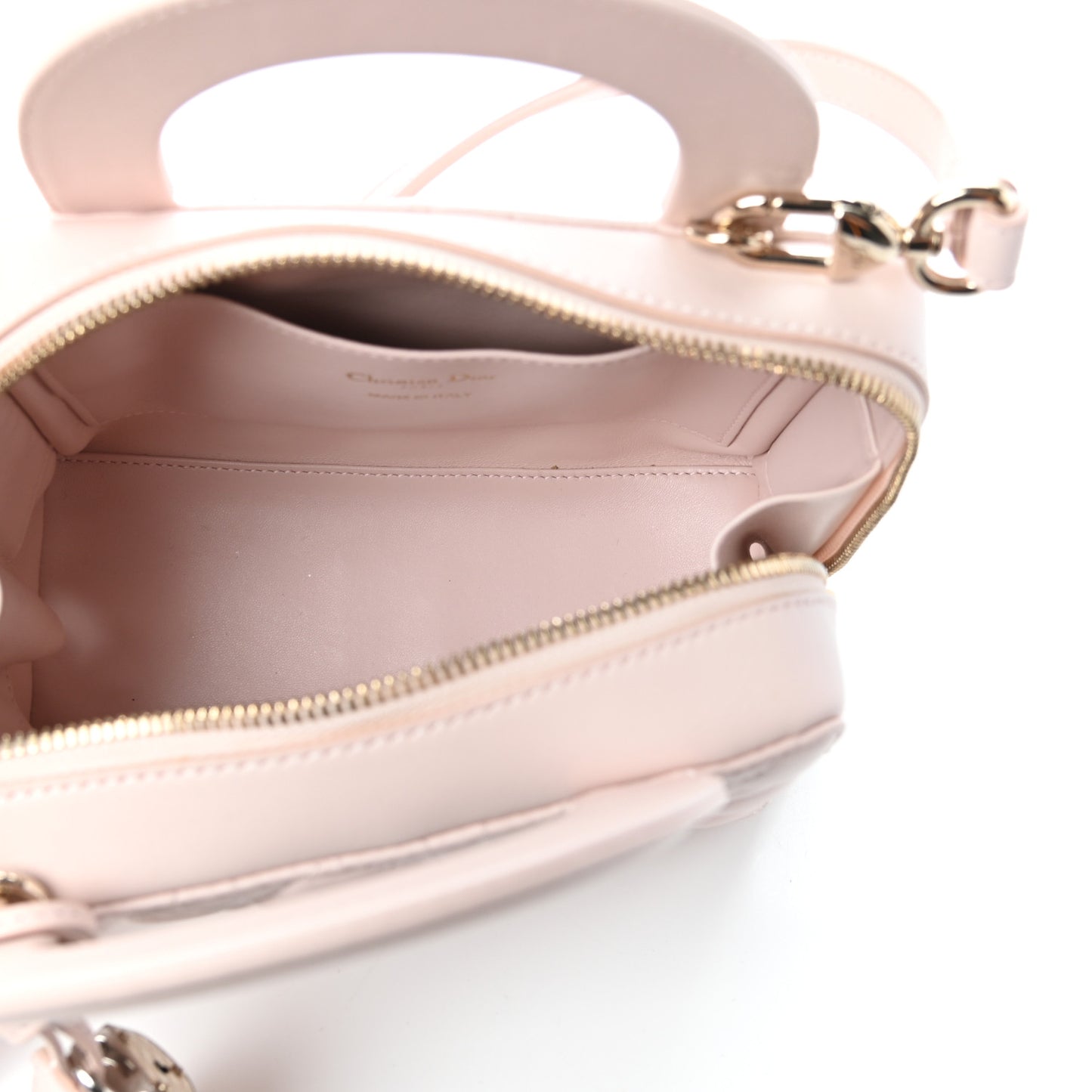 Lambskin Cannage Bag Pink