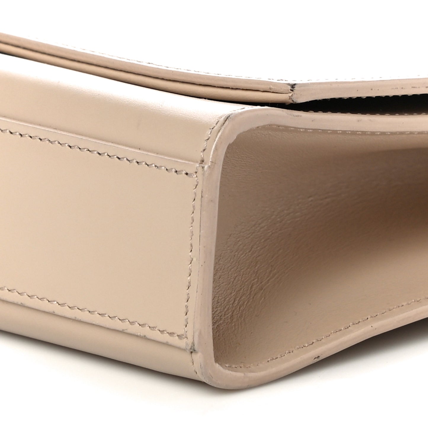 Smooth Calfskin Medium Classic Monogram Kate Tassel Satchel Nude Powder