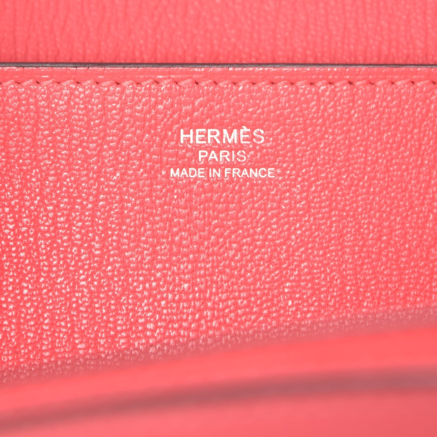 Chevre Mysore Medium Opli Clutch Rose Lipstick