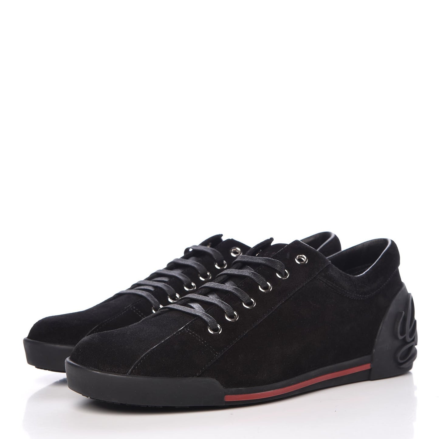 Softy Tek Suede Womens Low Top Sneakers 39.5 Black