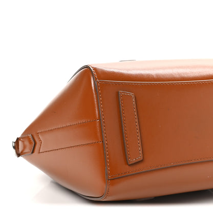 Givenchy Box Calfskin Mini Lock Antigona Shoulder Bag Beige Chestnut 8 of 10