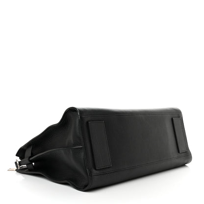 Saint Laurent Grained Calfskin Medium Souple Sac De Jour Duffle Black 4 of 14