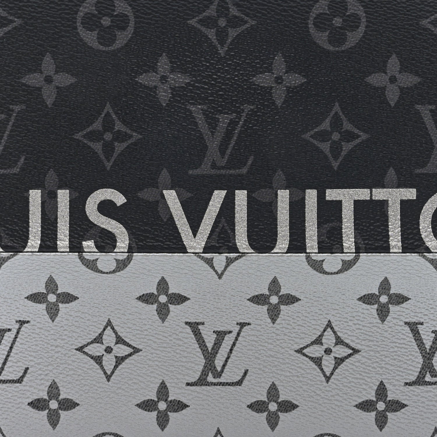 Louis Vuitton Monogram Eclipse Split Pochette Voyage MM 7 of 7