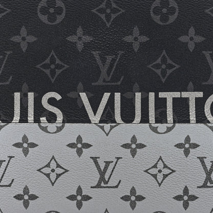 Louis Vuitton Monogram Eclipse Split Pochette Voyage MM 7 of 7