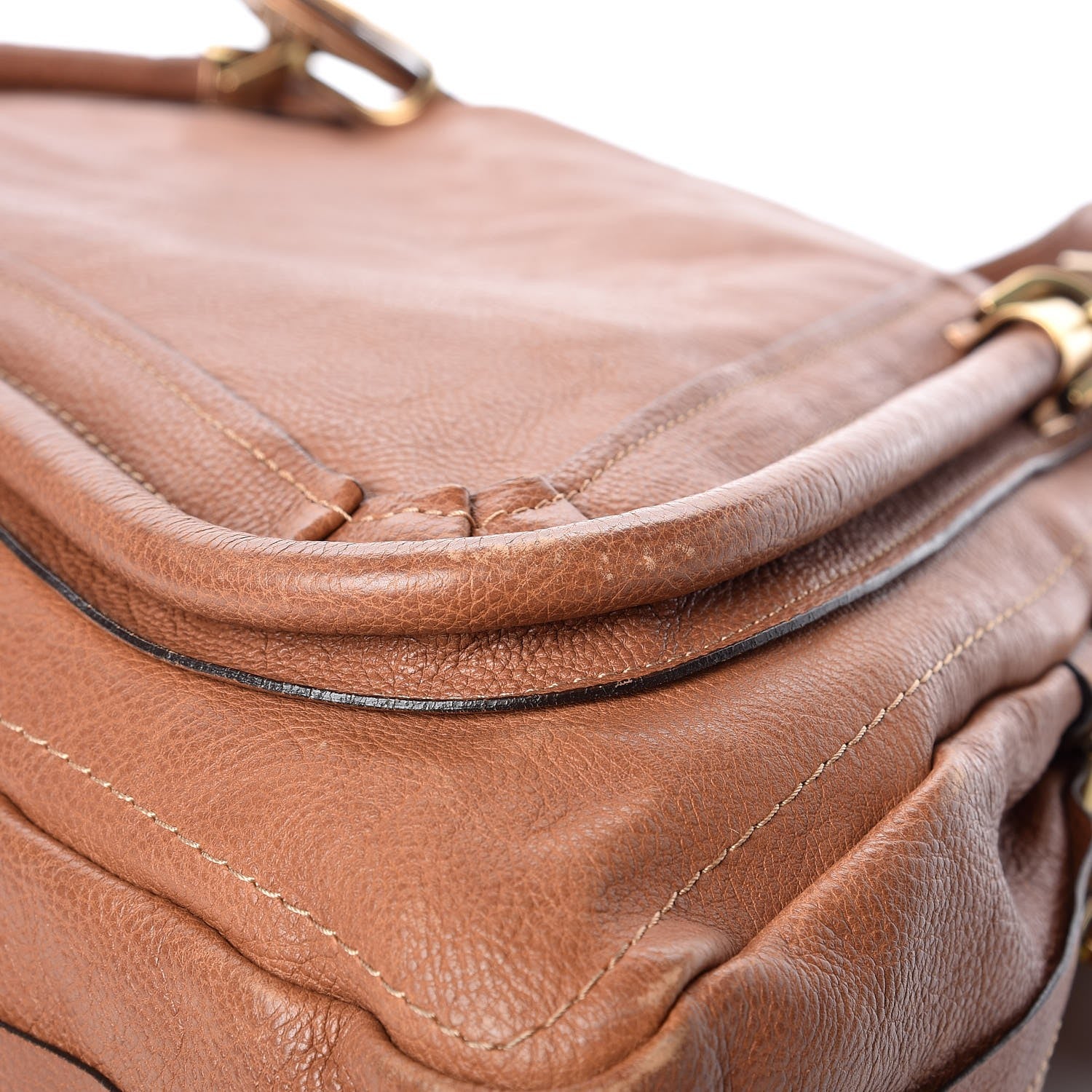 Chloe Calfskin Large Paraty Caramel 19 of 20