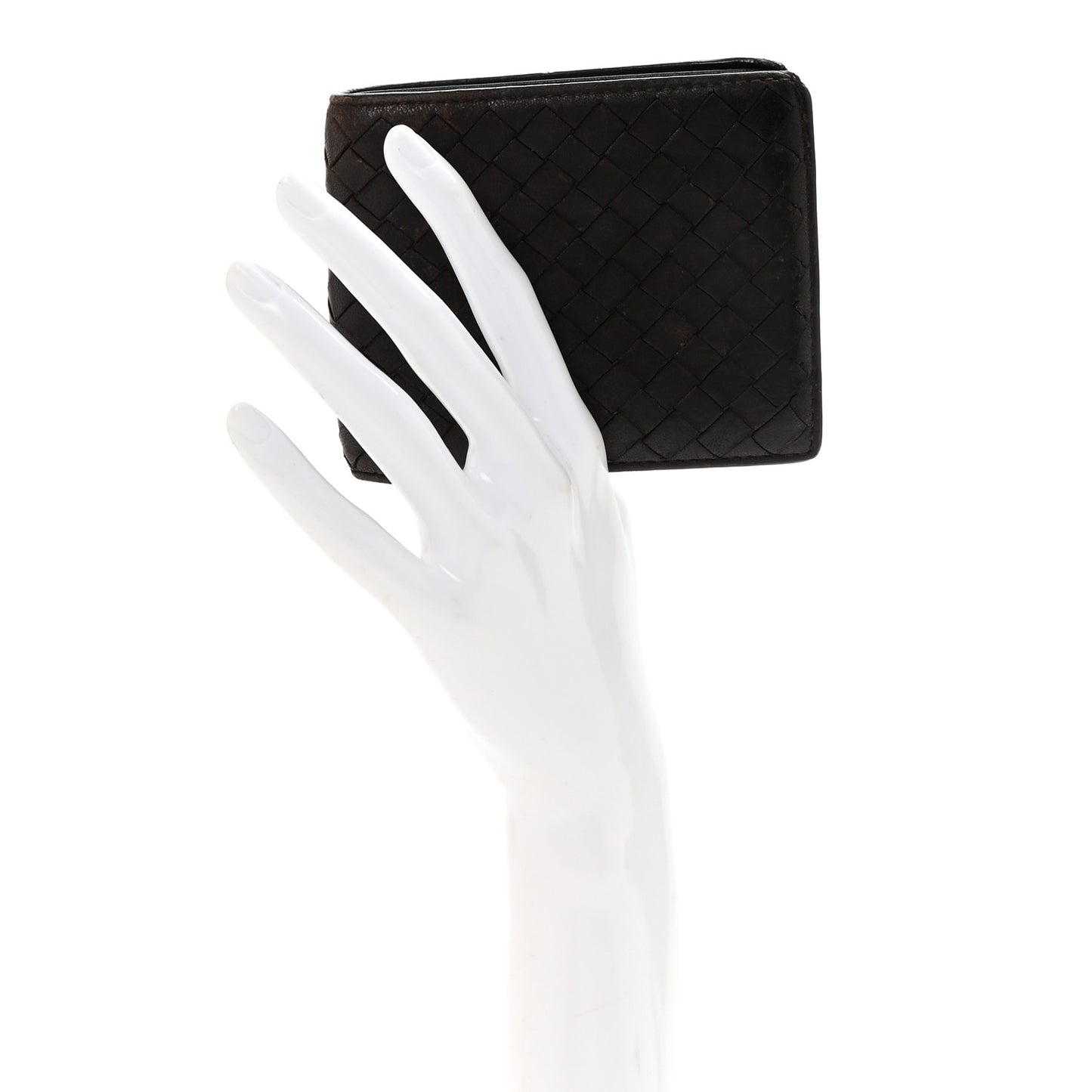 Nappa Intrecciato Bi-Fold Wallet Ebene