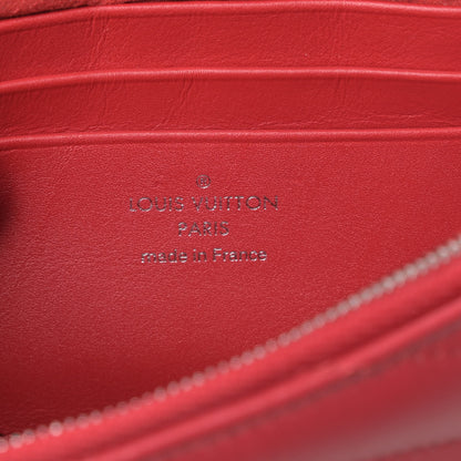 Louis Vuitton Calfskin New Wave Chain Pochette Scarlet 6 of 10