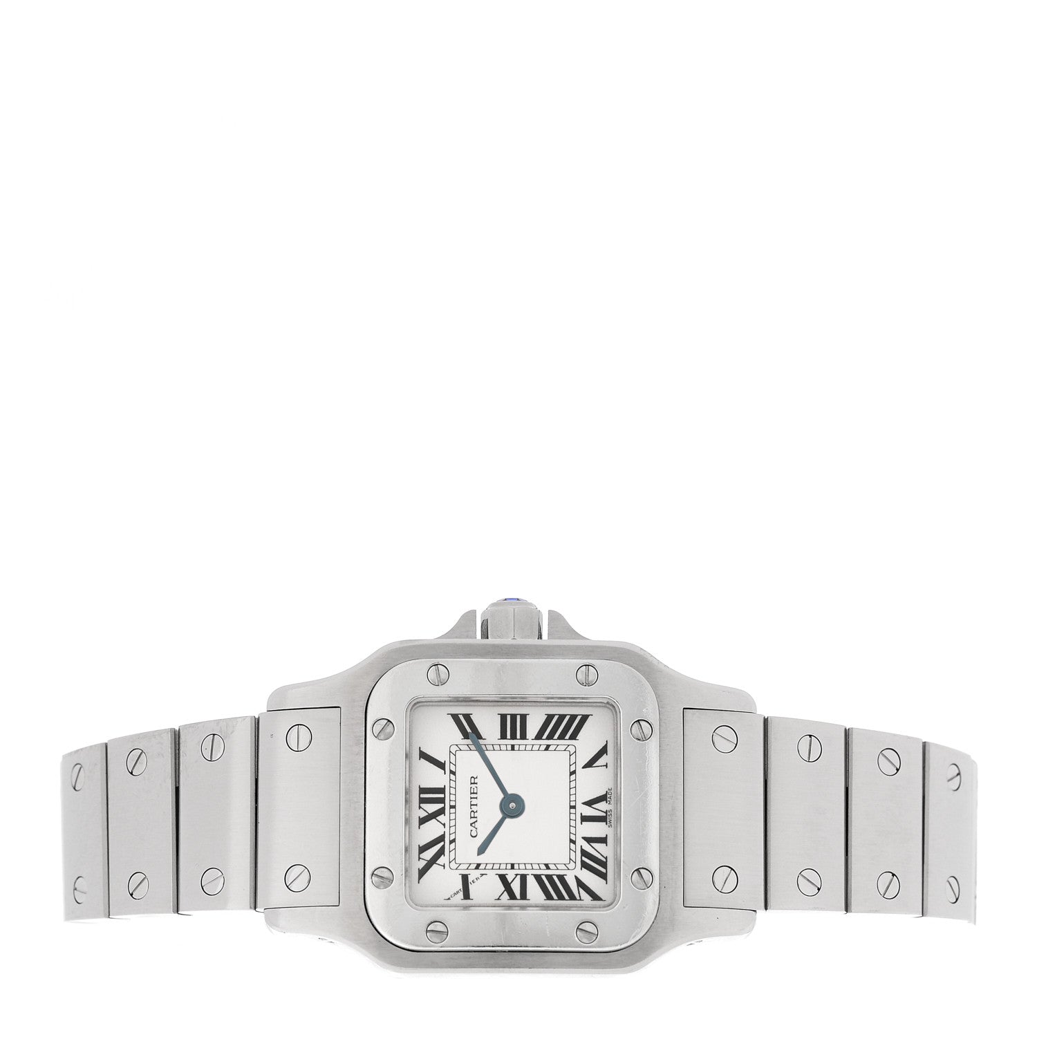 Cartier Stainless Steel 24mm Santos de Cartier Galbee Quartz Watch 2 of 4