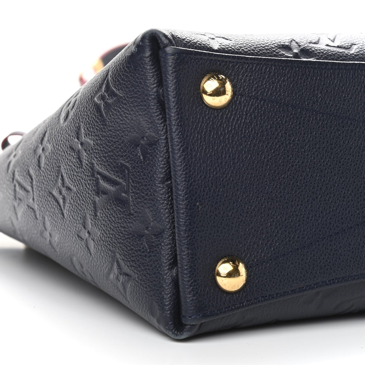 Louis Vuitton Empreinte V Tote MM Marine Rouge 9 of 13