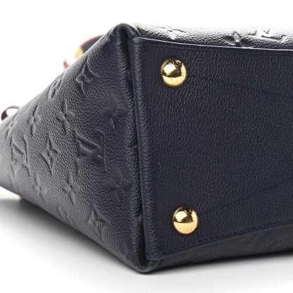 Louis Vuitton Empreinte V Tote MM Marine Rouge 9 of 13