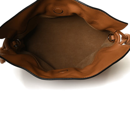 Loewe Calfskin Mini Flamenco Knot Clutch Warm Desert 5 of 11