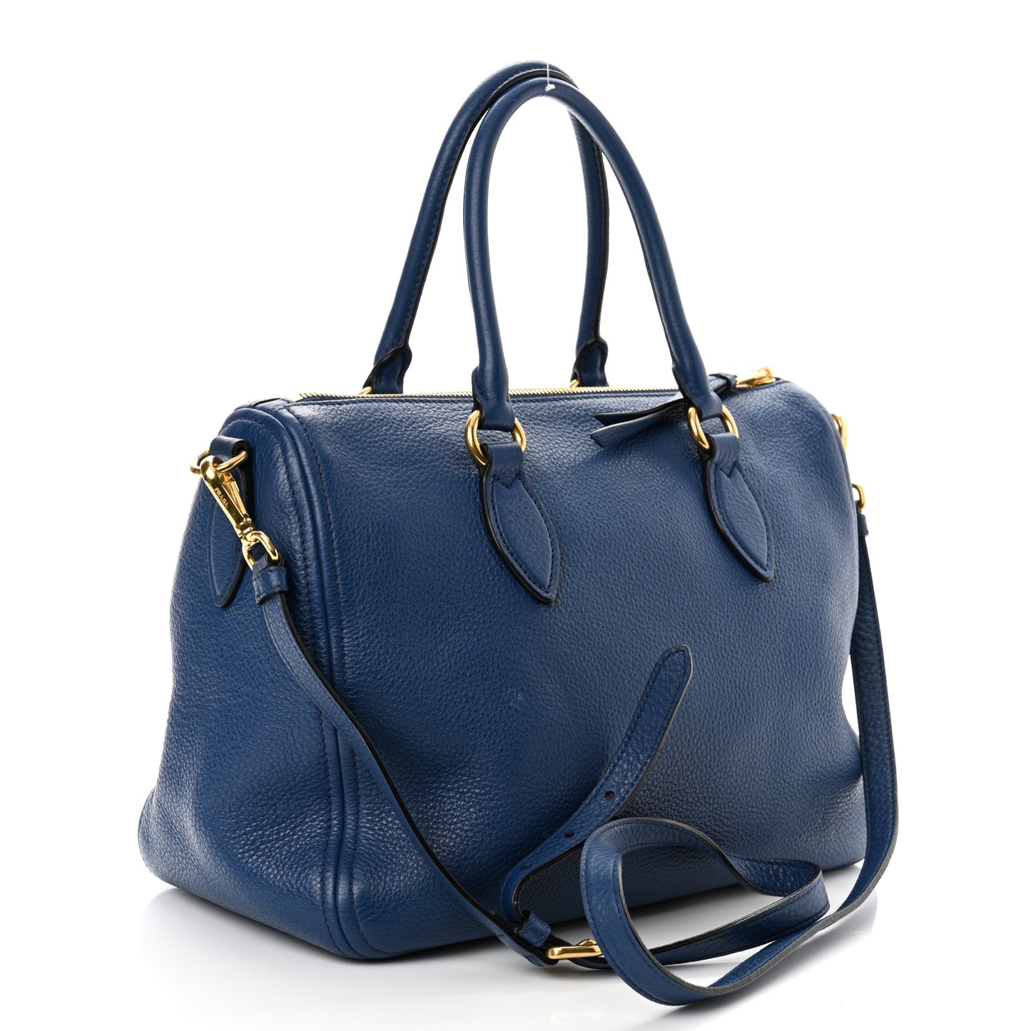 Vitello Phenix Bauletto Bluette