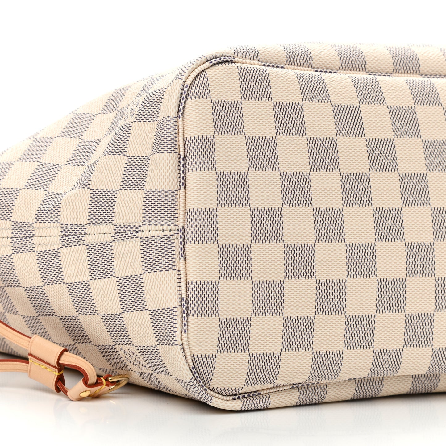 Damier Azur Neo Neverfull MM Rose Ballerine