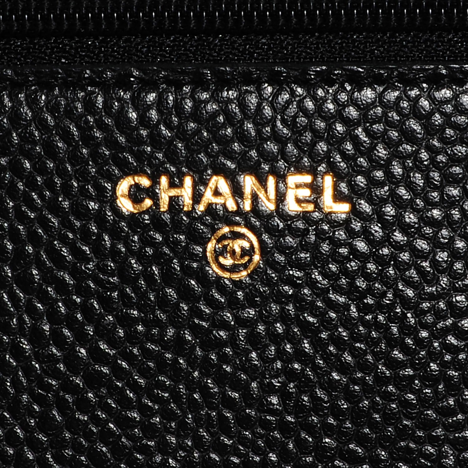 Chanel Caviar Quilted Wallet On Chain WOC Black 6 of 8