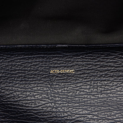 3.1 Phillip Lim 3.1 Textured Calfskin Medium Pashli Satchel Ink 6 of 13
