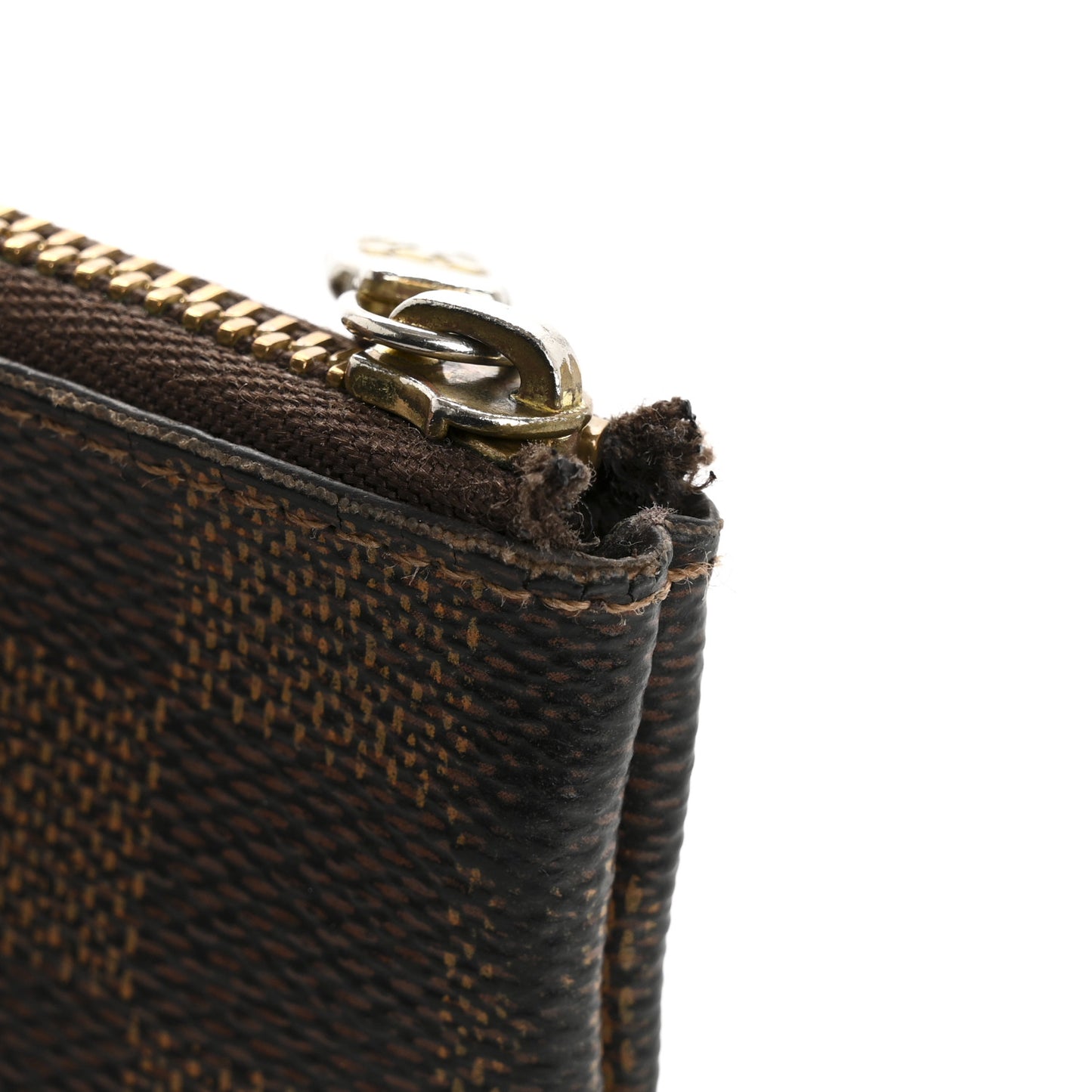 Damier Ebene Key Pouch