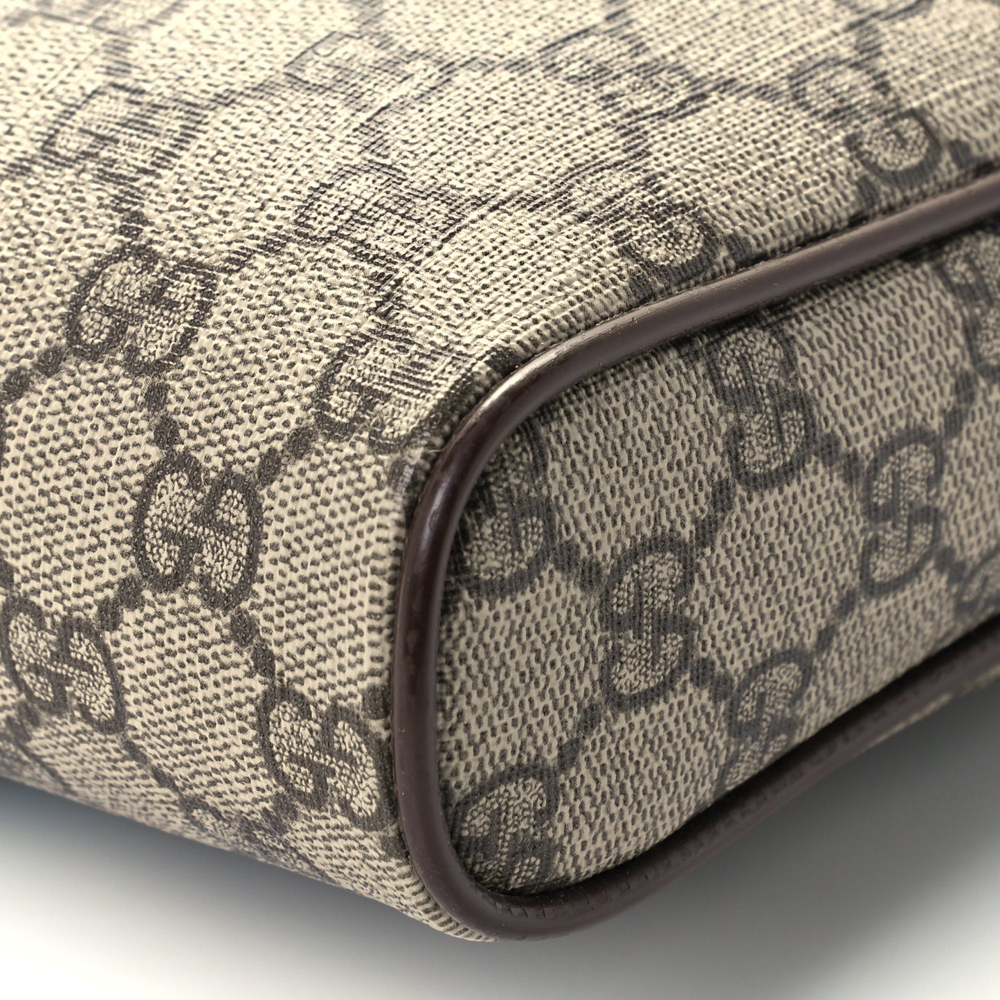 GG Supreme Monogram Web Small Ophidia Messenger Bag Brown