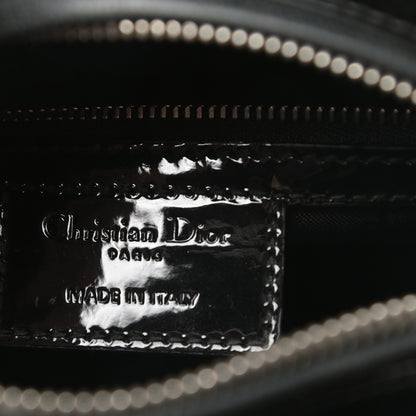 Christian Dior Patent Cannage Medium Lady Dior Black 6 of 11