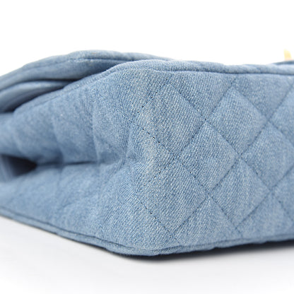 Chanel Denim Quilted 2.55 Reissue 225 Flap Light Blue 5 of 10