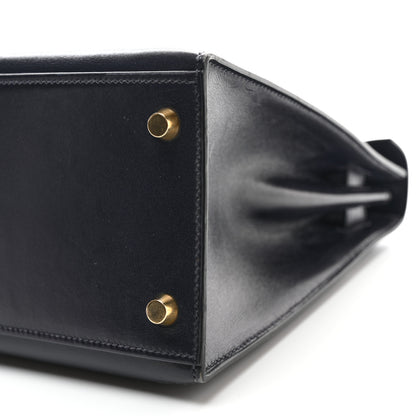 Hermes Box Kelly Sellier 28 Bleu Marine 8 of 11