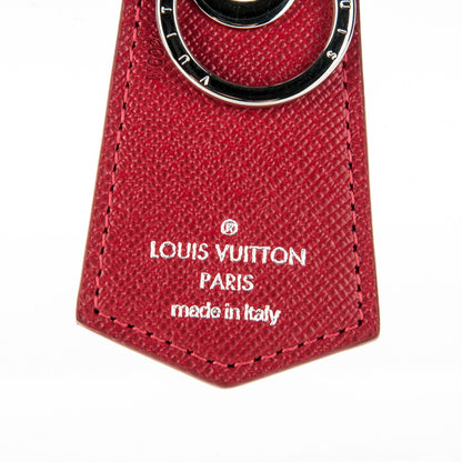 Louis Vuitton Damier Graphite Rope Enchappe Key Holder Red 3 of 4