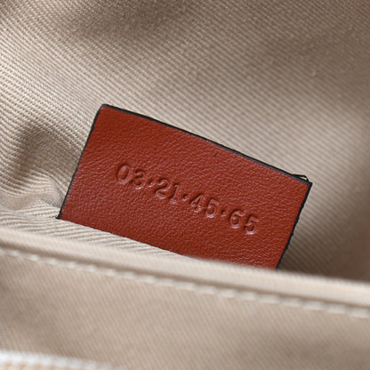 Chloe Cotton Calfskin Woody Belt Bag Beige Brown 7 of 8
