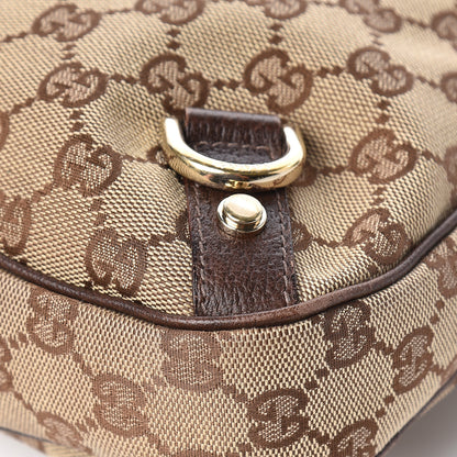 Gucci Monogram Medium Abbey D Ring Hobo Brown 11 of 12