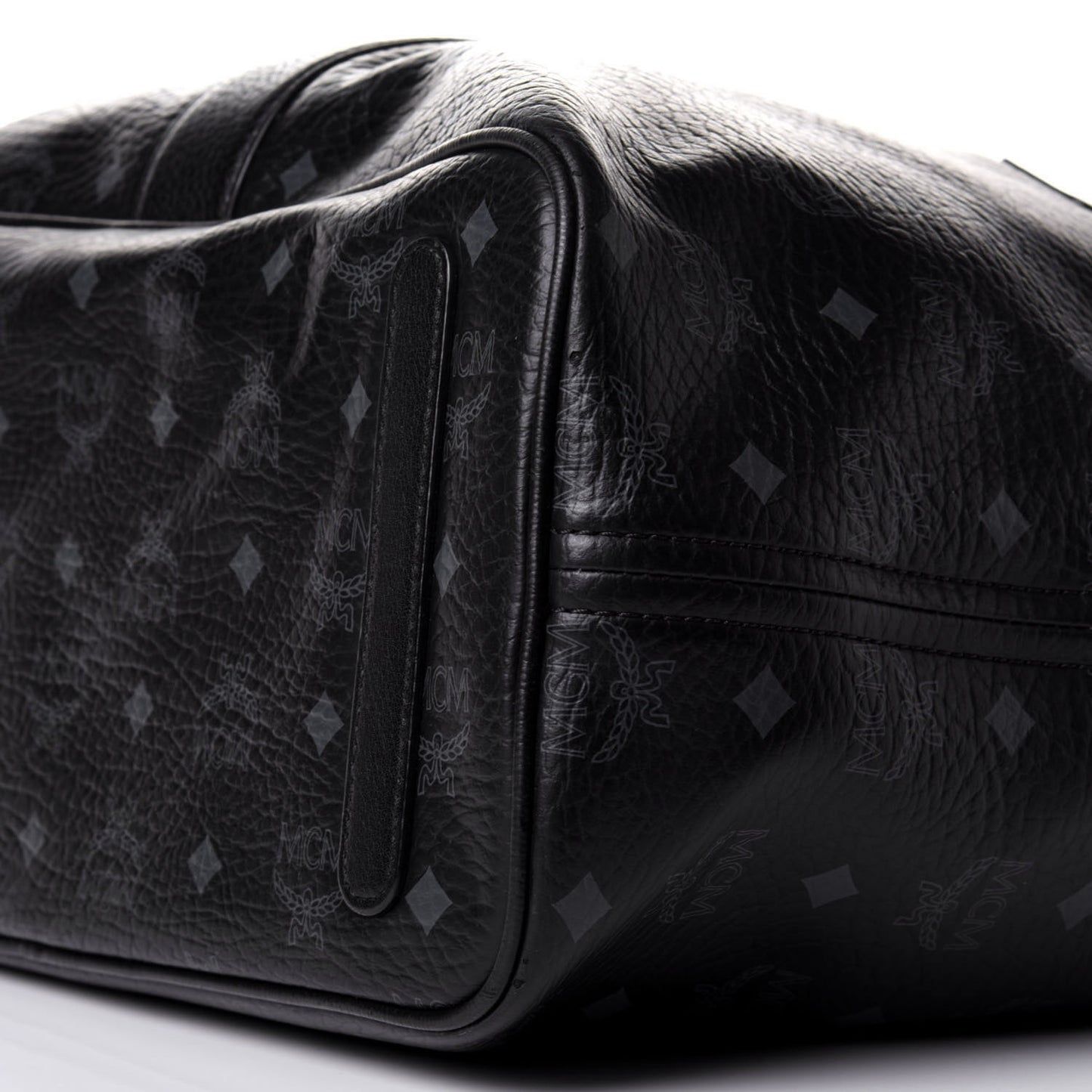 Visetos Medium Liz Reversible Shopper Tote Black